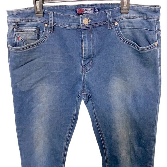 XIOS Denim Men’s Blue Jeans - Picture 3 of 8